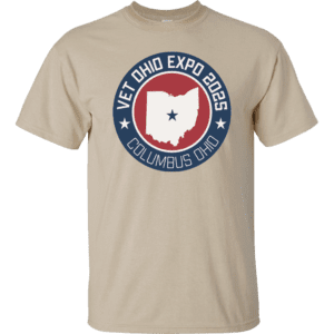Vet Ohio Expo Logo Shirt 2025 - Sand
